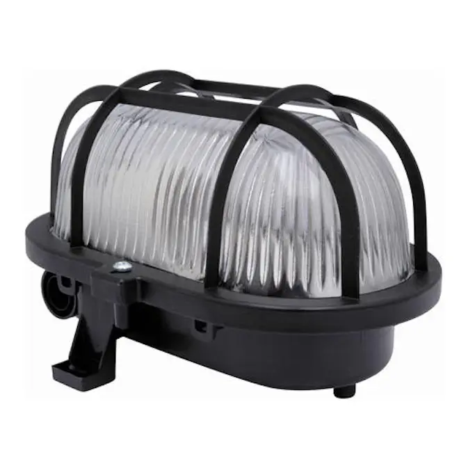 Gallerarmatur Malmbergs Oval Svart 60w