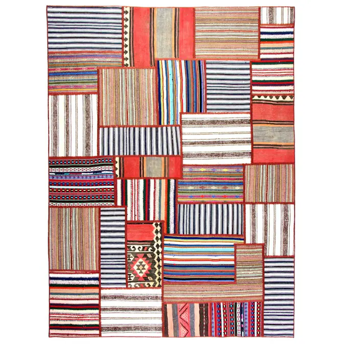 Persisk Patchworkmatta Arkiio Flerfärgad 179x241