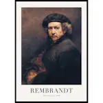 Poster Gallerix Self-Portrait 1659 By Rembrandt