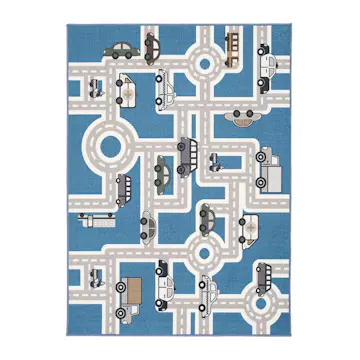 Barnmatta KM Carpets Vägmatta Gummerad