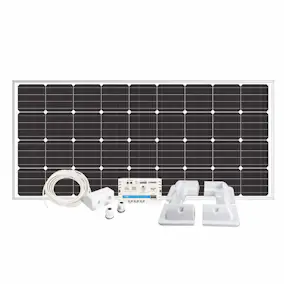 Solpanelspaket Sunwind 160 W Husvagn och Husbil Hörn