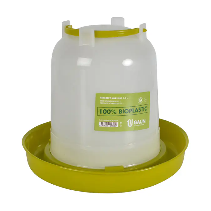 Vattenautomat Gaun 1,5L Bioplast Grön/Vit