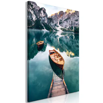 Tavla Arkiio Boats In Dolomites