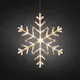 Dekorationsbelysning Gnosjö Konstsmide Snöflinga 60 st LED