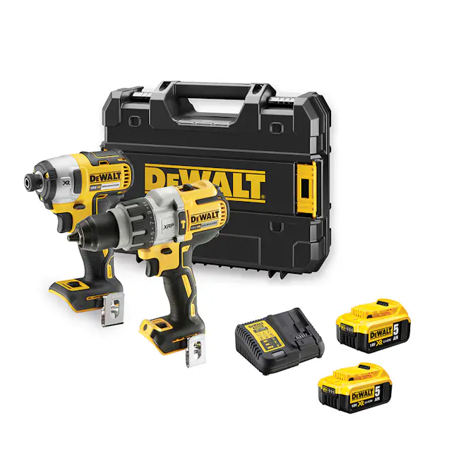 Slagskruvdragare DCK276P2 Dewalt 18 V Med batteri