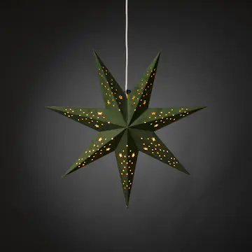 Adventsstjärna Gnosjö Konstsmide 5950 Sammet 60 cm