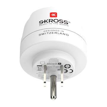 Reseadapter Skross Europa till USA Jordad
