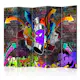 Rumsavdelare Skärmvägg Arkiio Graffiti Colourful Attack II 225x172 cm