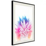 Poster Artgeist Affisch Colourful Pineapple