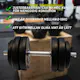 Hantel Fitn Shape 15 kg justerbar