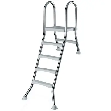 Poolstege Planet Pool för delvis nedgrävd pool