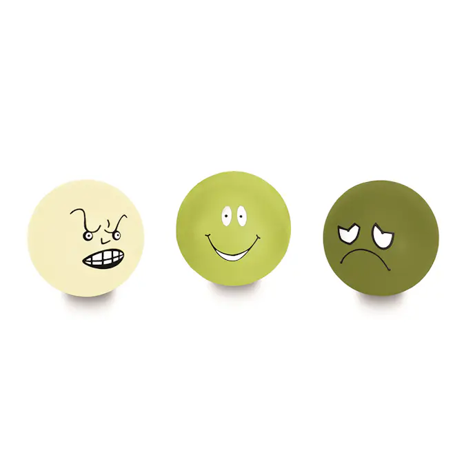 Fingerpresskuddar Eco Body Grip Ball 3 st