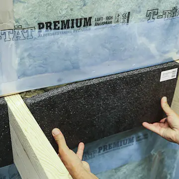 Bjälklagstätning Tecca 565x225x35 mm