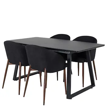 Matgrupp Venture Home Ina med 4 Archie Stolar