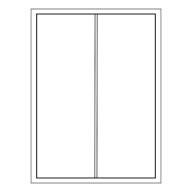 Genomgående Bågpost Sveafönster 66mm Alu/Trä