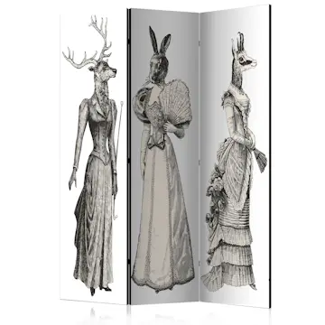 Rumsavdelare Skärmvägg Arkiio Chic Zoo 135x172 cm