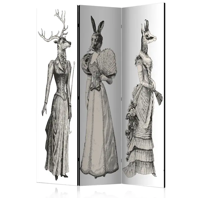 Rumsavdelare Skärmvägg Arkiio Chic Zoo 135x172 cm