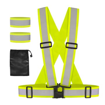 Reflexsele Briv Vuxen Gul EN17353 Paket