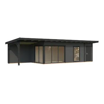 Stuga Palmako Andrea 30,4 m² Slide Plus (inv. 21,1+7,9 m²)