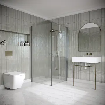 Duschhörn Hietakari Classic 149 Vändbar Dörr och Vikbar Dörr