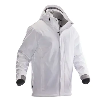 Vinterjacka Jobman Softshell Vit 1040