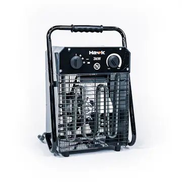 Värmefläkt Hawk 3kW 1-fas