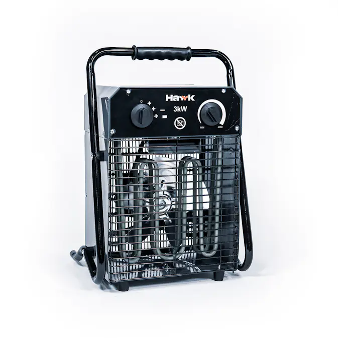 Värmefläkt Hawk 3kW 1-fas