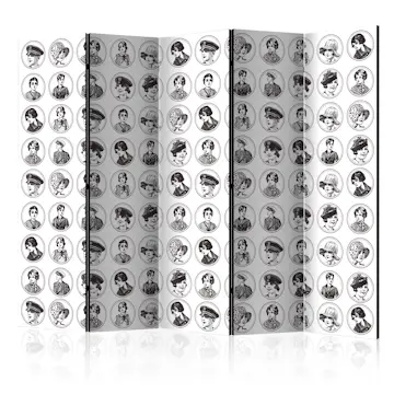 Rumsavdelare Skärmvägg Arkiio 20s and 30s II 225x172 cm