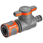 Skarv-/Snabbkontakt Gardena med Reglerventil