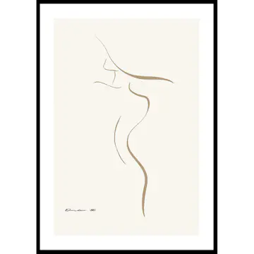 Poster Gallerix Shape Of A Woman No1