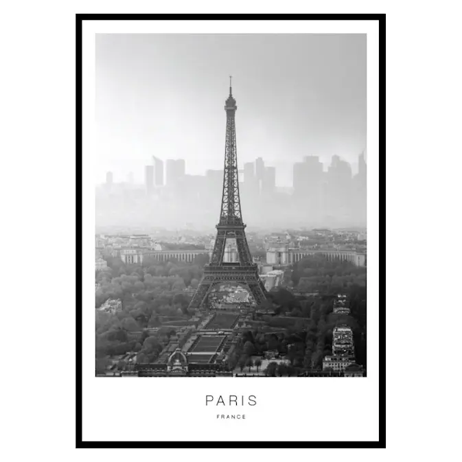 Poster Gallerix Paris Eiffel Tower
