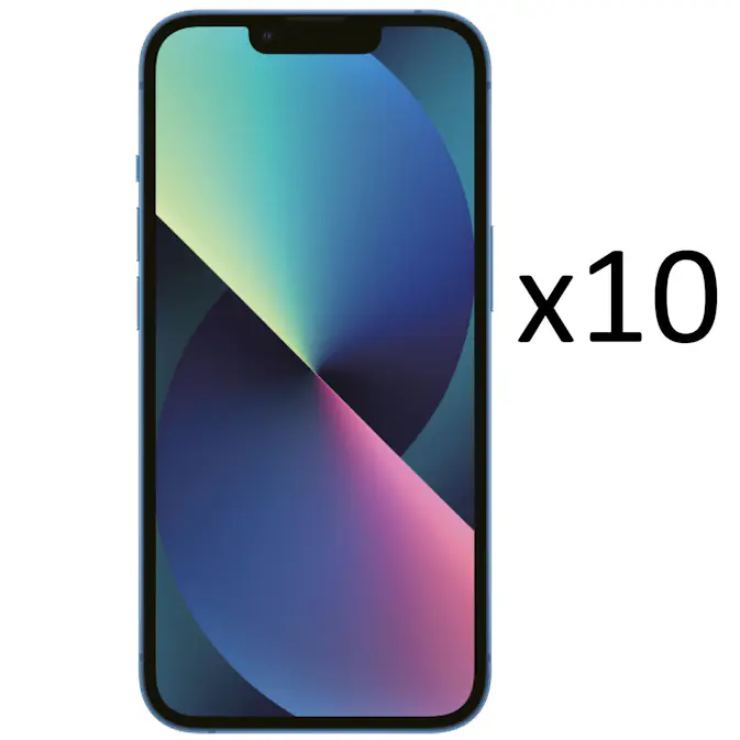 Skärmskydd Champion iPhone 13/13 Pro 10-pack