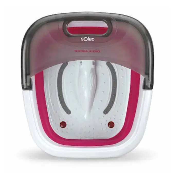 Fotbad med Massage Solac Therma Hydro Hopfällbar
