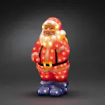 Dekorationsfigur Gnosjö Konstsmide Tomte akryl 55cm 104 LED