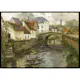 Poster Gallerix Small Town Near La Panne By Frits Thaulow