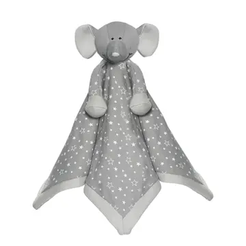 Snuttefilt Teddykompaniet Diinglisar Organic Stars Elefant