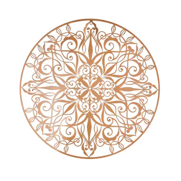 Metallkonst Art for the Home Mandala Köparen