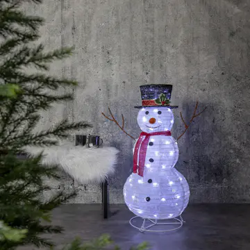 Utomhusdekoration Star Trading Tecidy Snög LV