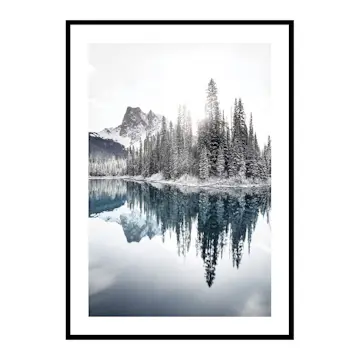 Poster Gallerix Reflections In Emerald Lake