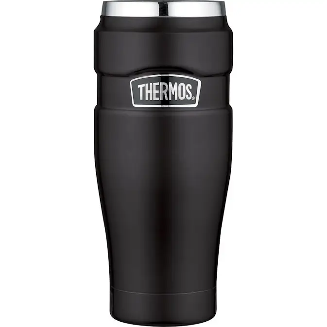Termos Thermos King Stål 470 ml Svart Läcksäker
