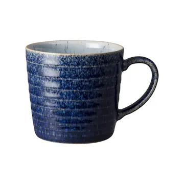 Räfflad Mugg Denby Studio Blue 40 cl