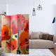 Rumsavdelare Skärmvägg Arkiio Velvet Poppies Motiv 3 135x172 cm