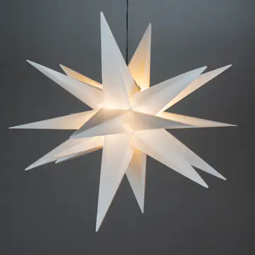 Adventsstjärna Gnosjö Konstsmide 3D Stjärna 100 cm LED Utomhus