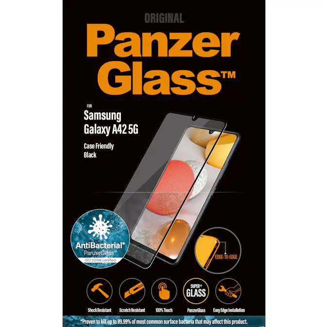 Skärmskydd Panzerglass Samsung Galaxy A42 5G Case Friendly