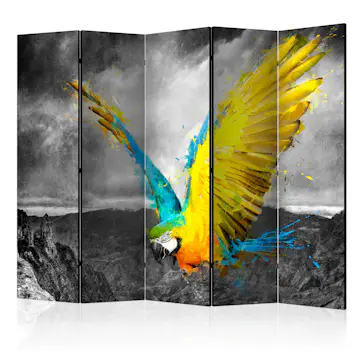 Rumsavdelare Skärmvägg Arkiio Exotic Parrot II 225x172 cm