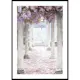 Poster Gallerix Pillars With Wisteria Flower-Roof