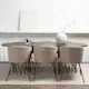 Matgrupp furniture/fashion Stone med 6 Berit Stolar