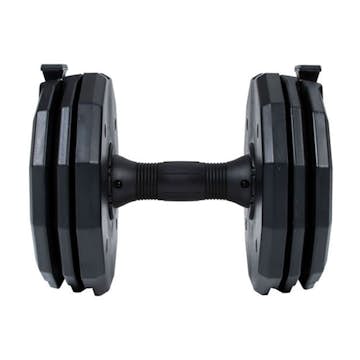 Hantelstång Gymstick Quick-Lock Dumbbell Ställbar 22,5kg