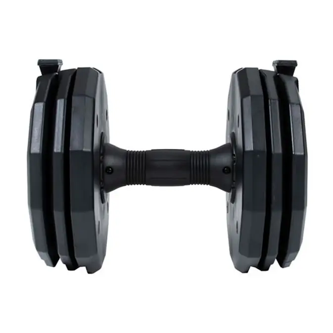 Hantelstång Gymstick Quick-Lock Dumbbell Ställbar 22,5kg