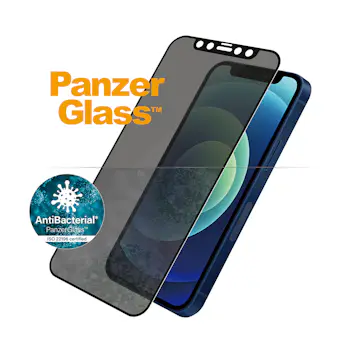 Skärmskydd Panzerglass Apple iPhone 12 mini Case Friendly Privacy AB Black